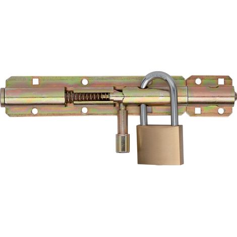 Catenaccio Portalucchetto 263 a Zinc 12 x 270 mm Aldeghi Luigi Spa 2 Pezzi