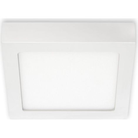 LED Aufbauleuchte Aufbaulampe IP20 12W 4000K weiß Metall-Kunststoff Briloner