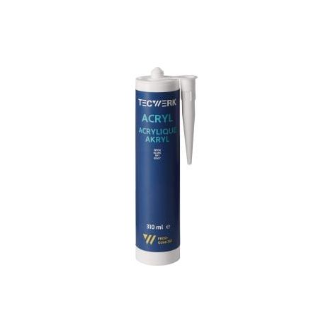 Nom Acryl 310ml blanc cartouche TECWERK (1/2)