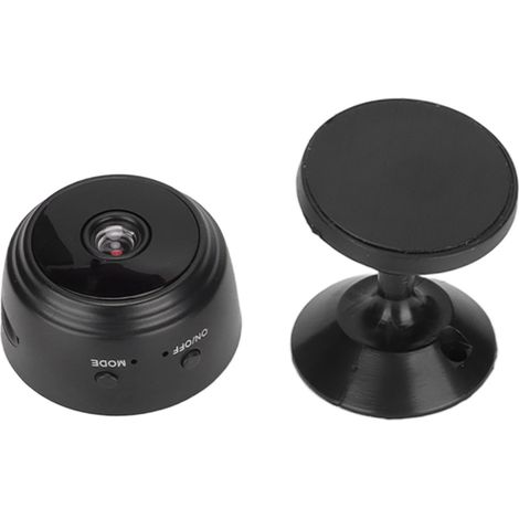 Caméra de sécurité intérieure 1080P avec vision nocturne, format mini, grand angle de vision et enregistrement vidéo WiFi (1/5)
