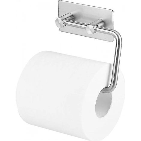 BEBUSINGOTO Portarrollos de papel higiénico, toallero de pared de acero inoxidable, portarrollos de papel, para uso comercial y doméstico. (1/5)