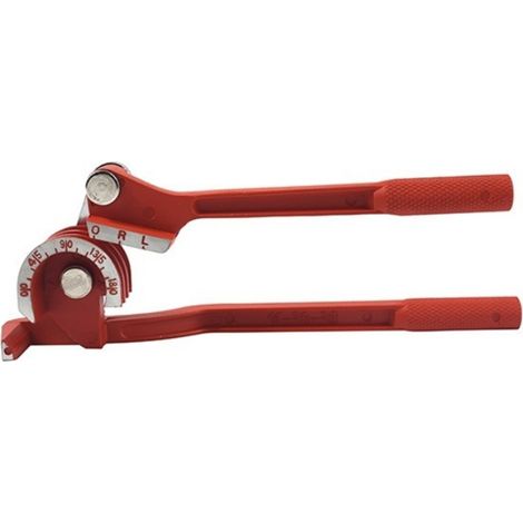 Cintreuse manuelle pour tube fin 6/8/10 mm, 3 rainures, ergonomique et résistante à l'usure, pliage facile (1/4)