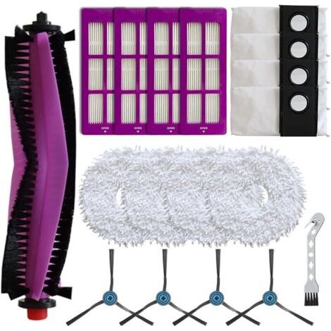 FENOPLASTICAKit sacchetto per la polvere FOREHILL con spazzola laterale principale, compatibile con aspirapolvere Eureka J15 Pro Ultra, accessori di ricambio (1/5)