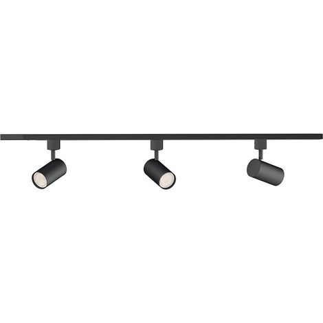 Sistema de riel easylink 3 proyectores, zilo, 5 w, negro