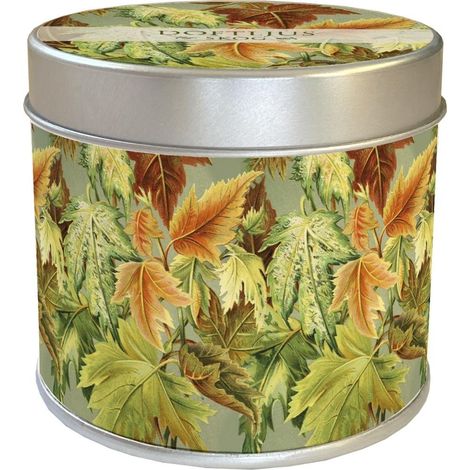 Vela perfumada con aroma a hojas de otoño - aroma a bosque