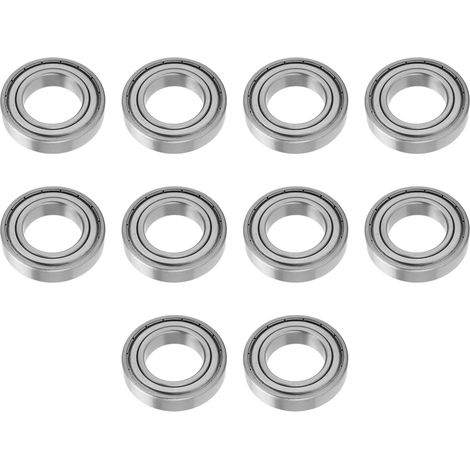 Roulement miniature 10 pièces acier inoxydable S6007ZZ 62x35x14mm, galet de rechange pour dispositif mécanique, pièces détachées de précision (1/5)