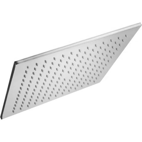 SOFFIONE QUADRATO IN OTTONE CROMATO MODELLO SYNCRO KING 1/2 - 1 GETTO - 300X300 MM   RUBINETTERIA PAFFONI Spa