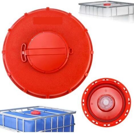 Couvercle de réservoir IBC 163 mm Bouchon Cuve 1000l IBC Bouchons de Réservoir IBC fourre-Tout Couvercle Capuchon réservoir d'eau IBC ventilé Couvercle pour Réservoir d'eau de 1000 L