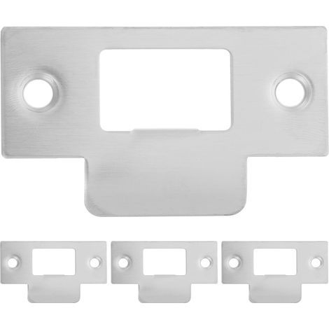 4 Pieces Reinforcement Installation Steel Deadbolt Interior Filler (1/5)