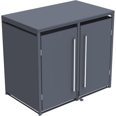 Westmann Mülltonnenbox "Pedura 2", 2er Box (1/5)