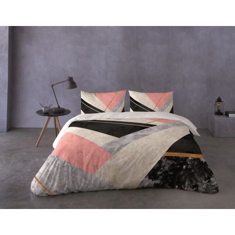 Satin Cotton Prestige Bettwäsche 220x200 Geometrie