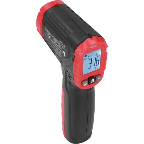 Thermomètre infrarouge HT641B, outil de mesure de température sans contact de haute précision pour l'industrie (1/5)