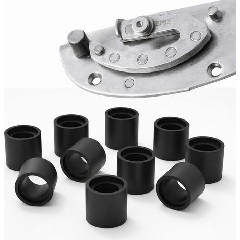 Lot de 10 douilles coulissantes, roulements coulissants, anneaux de charnière, douilles de charnière – Compatible avec les charnières de fenêtre de toit, convient par exemple pour (1/5)
