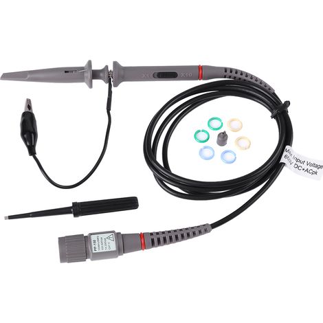 Sonde d'oscilloscope PP-150 100 MHz 1X 10X pour oscilloscopes de diagnostic automobile et multimètres