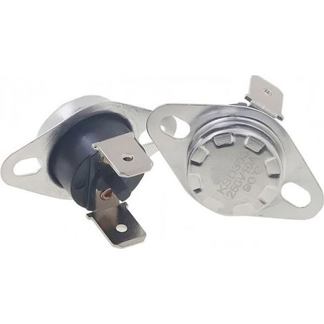 Thermostat KSD303 - Acier Inoxydable - Réarmement Manuel - 125 °C - Pour Appareils Électroménagers Et Chauffage - 1 Unité (1/5)