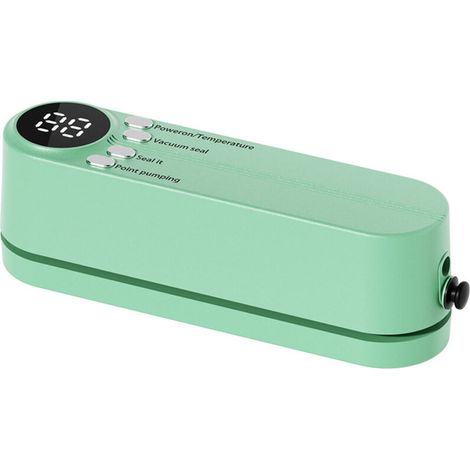 Machine À Emballer Sous Vide - Puissance D'aspiration 120 KPa - Portable Et Multifonctionnel - Pour Aliments Secs - 1 Pièce (1/5)
