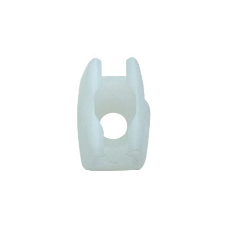 Guide tringle nylon ol 90 - Teinte : Blanc - GEZE