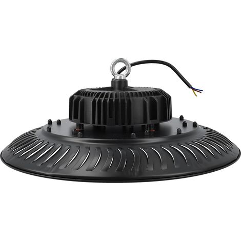 Projecteur LED UFO 200W 6000K – Indice de protection IP65 – 15500 lumens – Économie d'énergie jusqu'à 90% – Aluminium noir pour extérieur – Jandei (1/4)