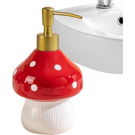 Distributeur de savon en forme de champignon - Flacon de lotion-AquaForge (1/5)