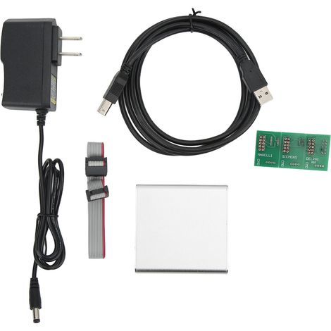 Outil de diagnostic automobile professionnel V1255 avec adaptateur aux normes américaines, programmateur ECU 100-240 V et outil de réglage de puce (1/5)