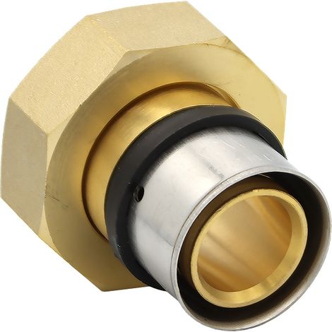 Pipetec Pressfitting Verschraubung Übergang 32x3 mm 1 1/2 Zoll IG TH (1/5)