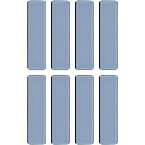 8 pièces Patins en Téflon Adhésifs Patin Glisseur en Teflon Patins en Téflon pour Meubles Patins Autocollants en Téflon Patins de Meubles Ronds pour Chaises et Fauteuils (B)-Fei Yu