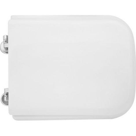 SEDILE WC PER EUROPA VASO DOGGI FORMA 8 Bianco - Cerniere A Passanti