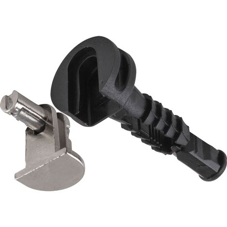 Alfa Stop Bodenträger Trägerteil 10 mm vernickelt, Gehäuseteil Normal-360 10 mm (1/5)