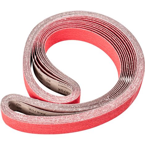 PFERD Keramikkorn Schleifband BA 50x2000mm CO-COOL40 für Edelstahl-Schliff mit Bandschleifer (1/5)