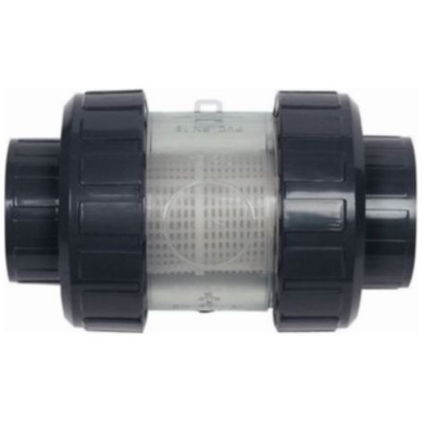 PVC-Schmutzfilter mit Kunststoffsiebrohr Ø 50 mm