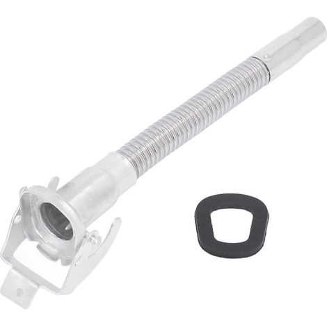 Tuyau de vidange d'huile, bec de réservoir de carburant, buse de bidon de gaz en acier inoxydable, Flexible pour la vidange (1/5)
