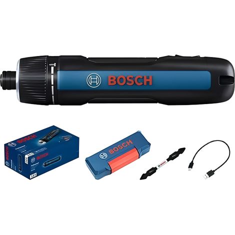 Visseuse électrique sans fil GO 3, 3,6 V, 7+1 réglages de couple, double mode de démarrage, LED, charge USB-C (kit compact) (1/5)