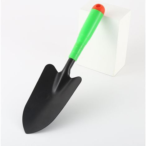 Transplantateur de jardin manuel - Mini-bêche de jardinage 31x8,5 cm - Transplantateur en acier avec poignée en plastique - Bêche de jardinage (1/2)