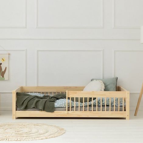 Lit 70x140 sommier inclus Ariette Bois