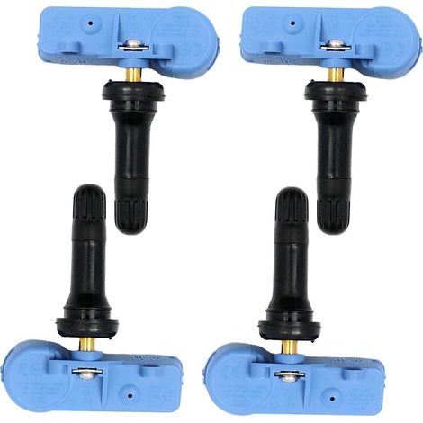 Sensore di pressione TPMS 4 pezzi per Corsa E Meriva B Mokka X Adam Sensore di pressione dei pneumatici Sistema di monitoraggio della pressione dei pneumatici 13581561 1010044 1010050 (1/5)
