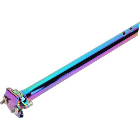 Tige de selle de vélo en alliage d'aluminium CNC 400 mm, réglable, pour VTT, tube 27,2 x 400 (1/5)