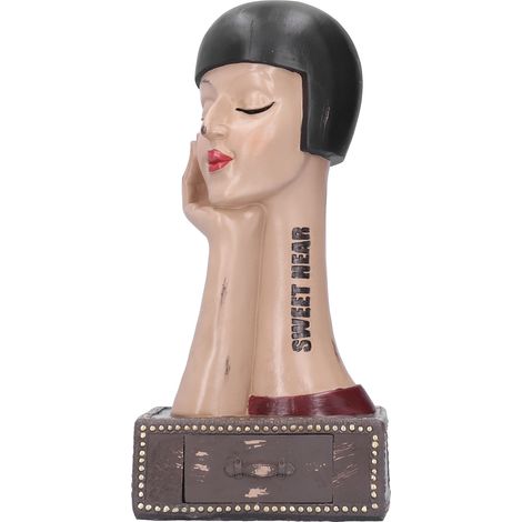 Sculpture féminine humaine avec tiroir, objet décoratif cadeau créatif artisanal (1/5)