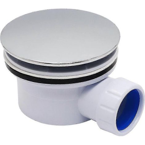 Boîte de douche en plastique chromé ABS, diamètre 90 mm. (1/3)