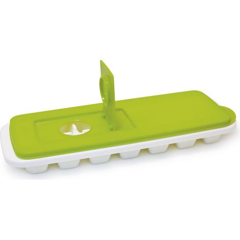IMF cubitera tapa 30x11x3,5 cm 1818 , Bandeja Hielos tapa 30x11x3,5 cm 1818Marca ImfBandeja para hacer cubitos en plástico, con tapadera para evitar olores y derrames al co