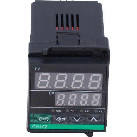 CH102FK02-MxAN Intelligenter PID-Temperaturregler, K-Sonden-Digitalthermostat, 220 V AC, Präzisionsregler für Warmwasserbereiter, Backofen, Inkubator, 1 Stück. (1/5)