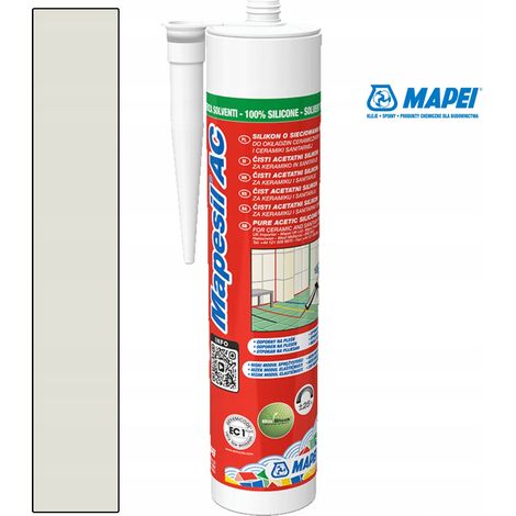 Mapei Silicone Mapesil AC 115 Grigio Fiume 310ml (1/4)