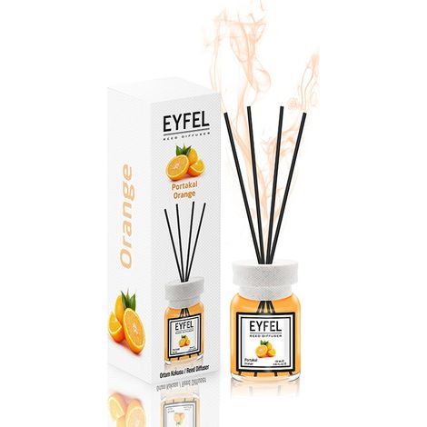 EYFEL Aroma-Diffusor mit Stäbchen – Orange 120 ml