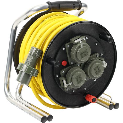 Enrouleur de cble pompier, DIN 14680, 230 V