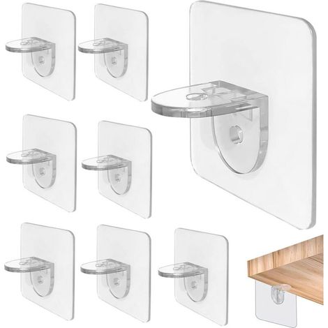 Supports d'étagères pour meubles ING - 10 pièces et armoires vitrées - AquaForge (1/5)