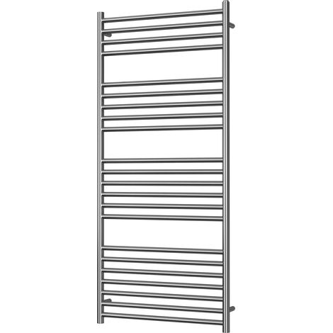 Aston - Stainless Steel Heated Towel Rail - H1400mm x W600mm - Straight (1/3)