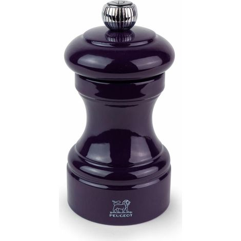 Peugeot Bistro Pfeffermühle 10 cm Aubergine lackiert Holz (1/5)