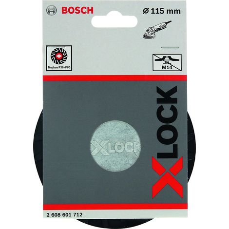 Piattino di supporto PRO, medio, 115 mm, X-Lock