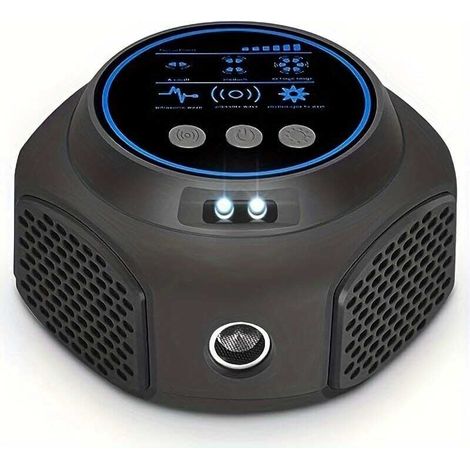 Répulsif antiparasitaire intelligent à ultrasons, pour intérieur et extérieur, pour garage, réglementation européenne, noir