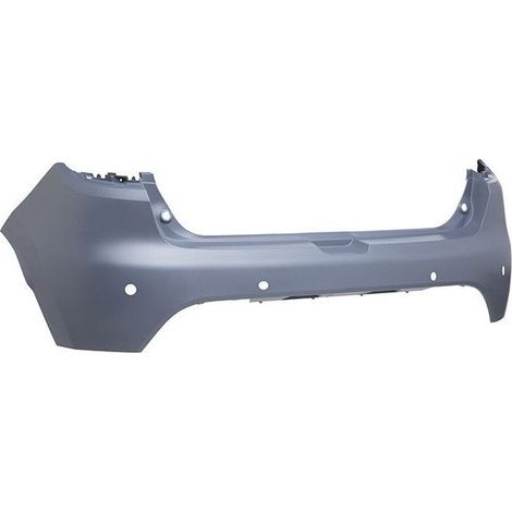 Pare-choc arrière supérieur avec trous radars Renault Clio 4 phase 1 2012-2016 PREMIUM