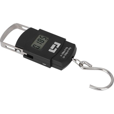 Balance électronique portable 50KG avec affichage LCD pour peser bagages et colis postaux
